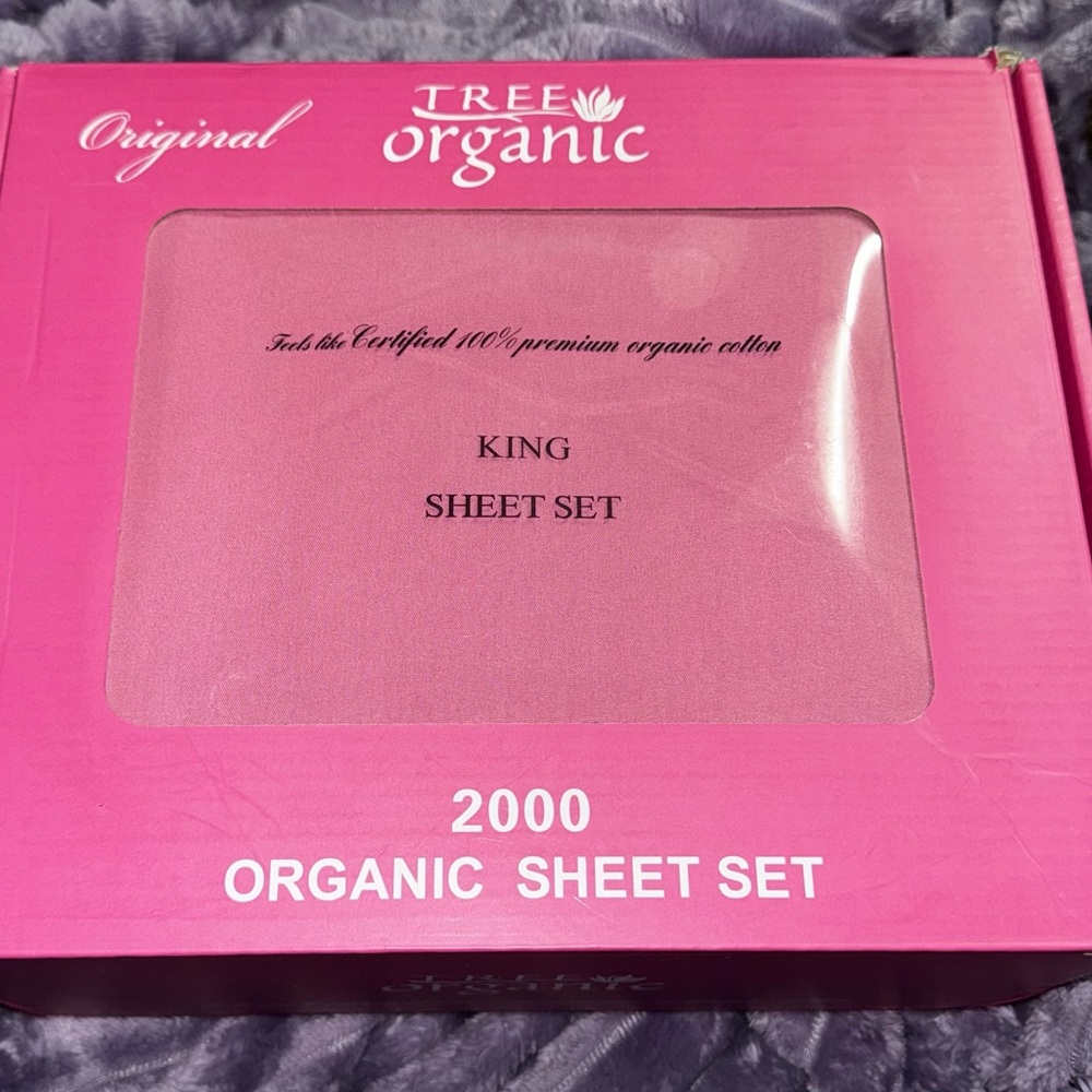 Pink King Sheet Set